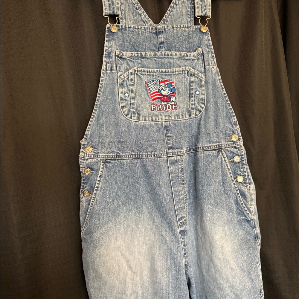 Vintage Disney Blue Denim Overalls